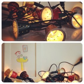 DIY: Nespresso caps garland