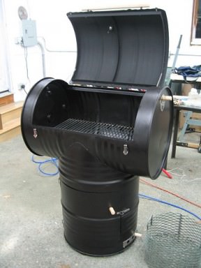 55 gallon drum smoker