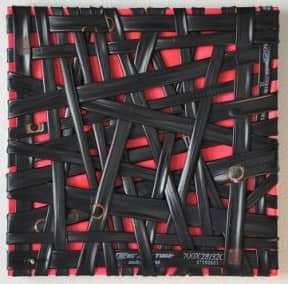 UpCycled Inner Tube Art