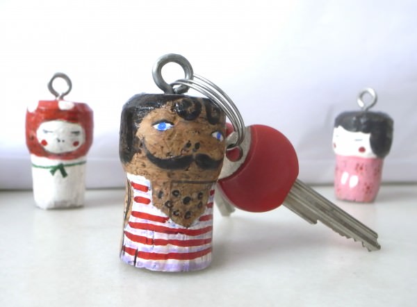 key ring pendant llavero Schlüsselnhänger kork corcho cork kids niños kinder manualidad basteln craft diy 2 600x442 Key ring key ring pendant llavero Schlüsselnhänger kork corcho cork kids niños kinder manualidad basteln craft diy 2 600x442 Key ring in diy accessories with cork