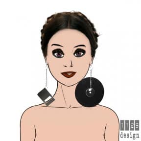 Floppy Disk DIY Earrings