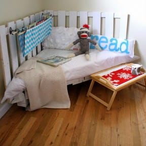 DIY : Pallet reading nook