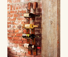 Stave wine rack