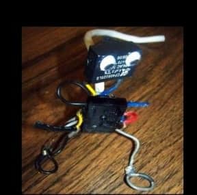 Runaway Robot from Recycled Parts
