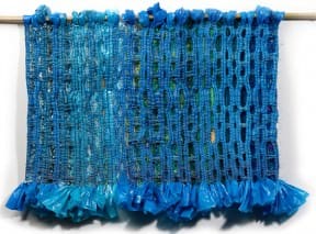 Weaving with Plastic