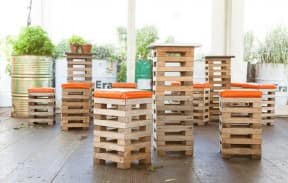 Pallet stools