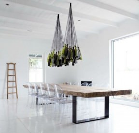 Lights from kitchen & household items