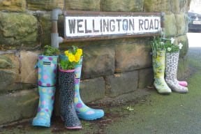 Welly road get the boot in