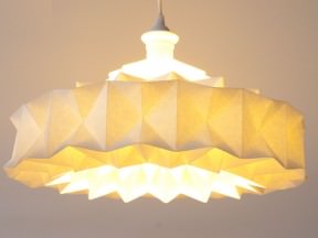 Lamp from Wall Paper