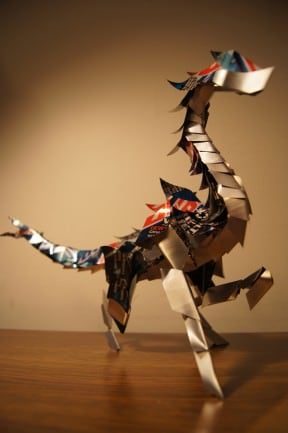 Can Sculptures by Cody Avery