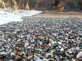 Glass beach – California