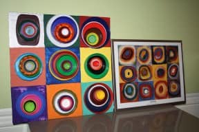 Kandinsky Lid Art