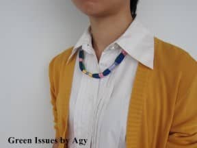 Tribal Necklace from Lanyards