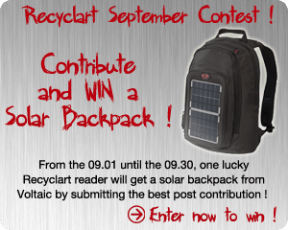 Recyclart September Contest !