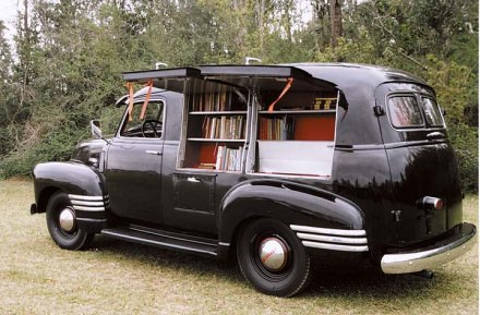 1949 Chevy book mobile