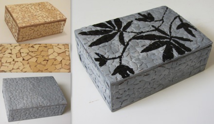 Egg shell box