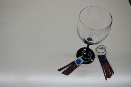 Identifiers for glasses of wine