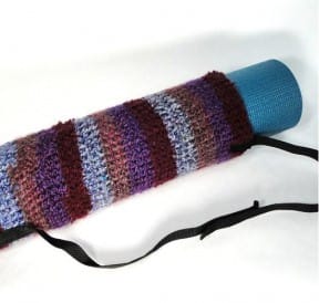 Reclaimed Yarn Yoga Mat Bag