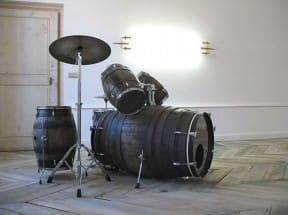 Wine barrels drum set