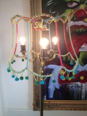 Upcycled lights by Frecodeco