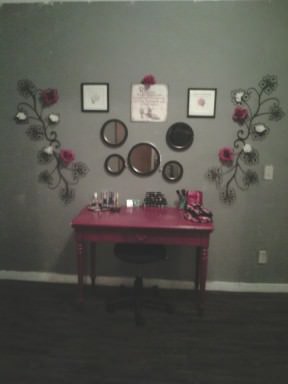 Revamped makeup station