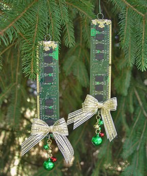 Computers Memory Recycled for Christmas