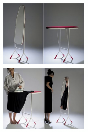 Ironing board + mirror