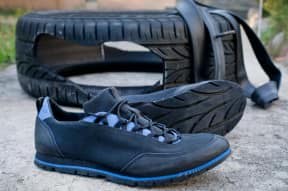Shoe from tyre !