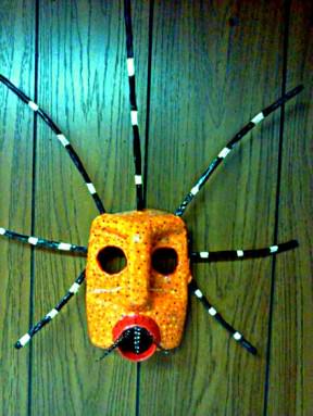 Vejigante Mask (Puerto Rican Carnival Mask)