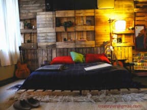 Pallet wall
