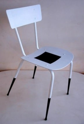 Recycled chair “Malevich”