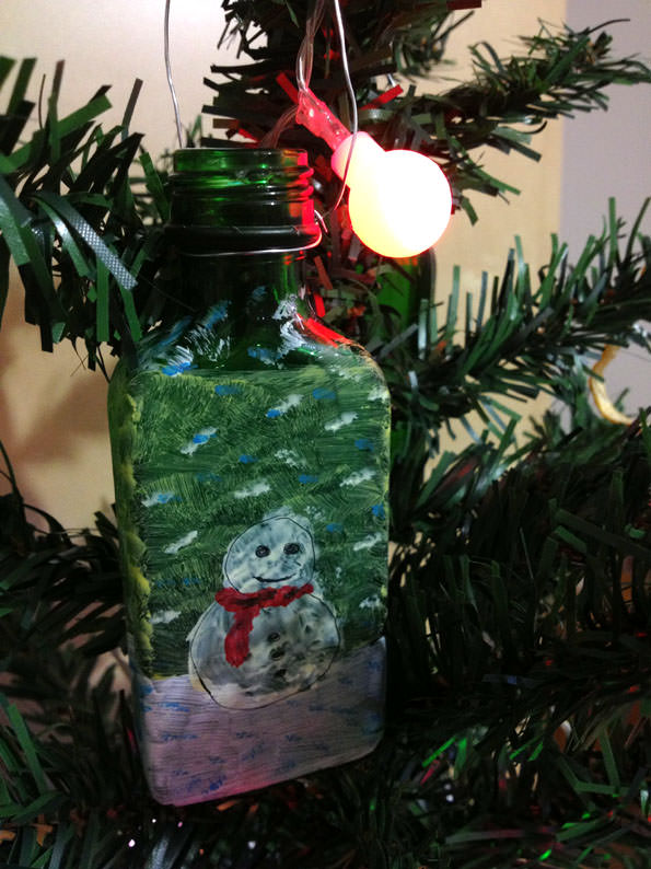 tree deco1 Christmas tree decorations in diy  with Tree Decoration Christmas Bottle 