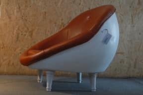 Telephone shell chair