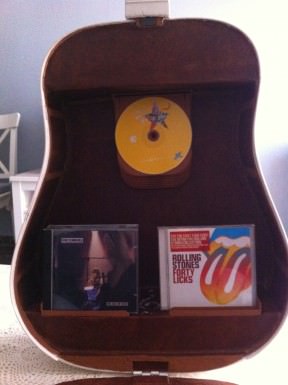 Creative Cd Guitar shelf