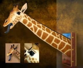 Recycled/Repurposed Giraffe Sculpture
