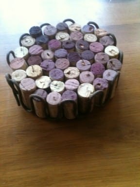 Wine corks trivet