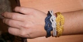 Knot bracelets