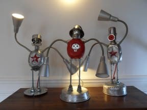 lamps robots assemblage