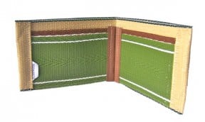 Accessories made from lawn chair webbing