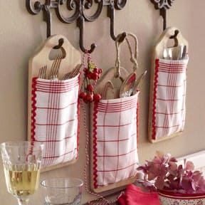 DIY kitchen ustensil holder