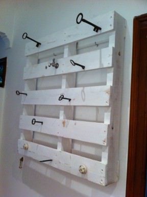 Key coat rack