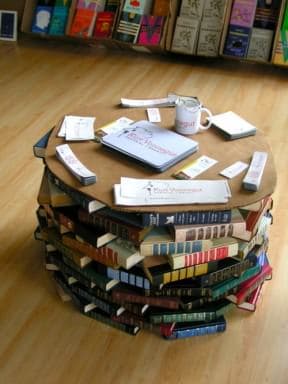 Books coffee table