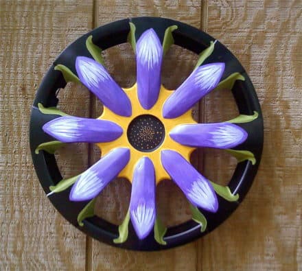 Recycled Hubcaps