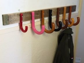 Umbrella’s coatrack
