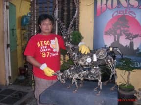 Tabitha & Fawn: metals sculptures