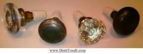 Re-purposed Door Knob into Wine-stoppers