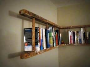 Ladder bookshelf