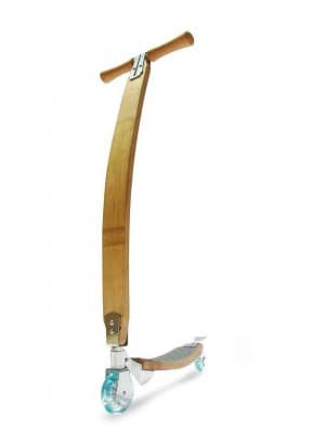 Recycled Barrel Wood Scooter