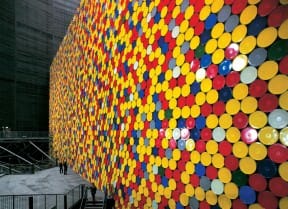 13000 oil barrels installation