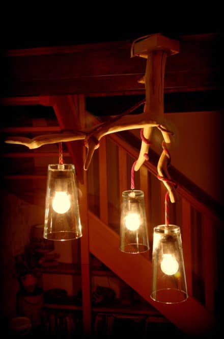 The Climbing rope lamp